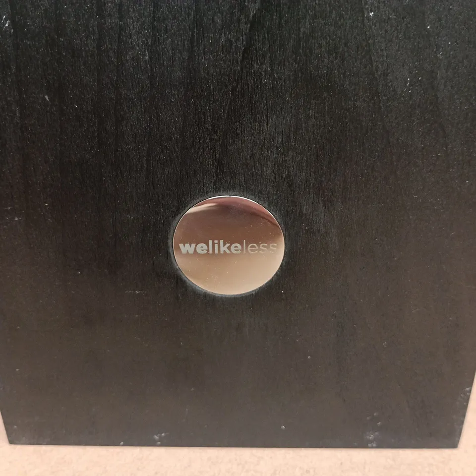DECORATIVE INLAID WOODEN BOX WITH BRASS KNOB (WELIKELESS)