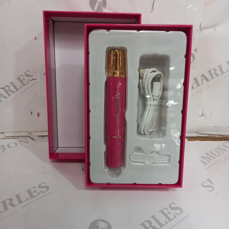SIMPLY BEAUTY 2 IN 1 SUPER SMOOTH FACE & BROWS HAIR REMOVER, FUCHSIA
