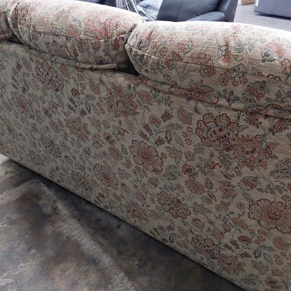 QUALITY BRITISH DESIGNER G PLAN MALVERN THREE SEATER SOFA CONISTON ANTIQUE FABRIC 