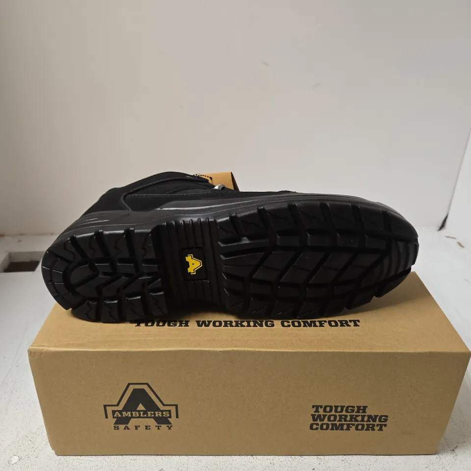 AMBLERS SAFETY FS151 SAFETY BOOTS – BLACK, UK 11 