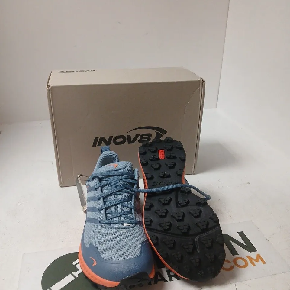 INOV-8 ROCLITE GTX WOMEN'S TRAIL RUNNING SHOES – BLUE/GREY/CORAL, UK4