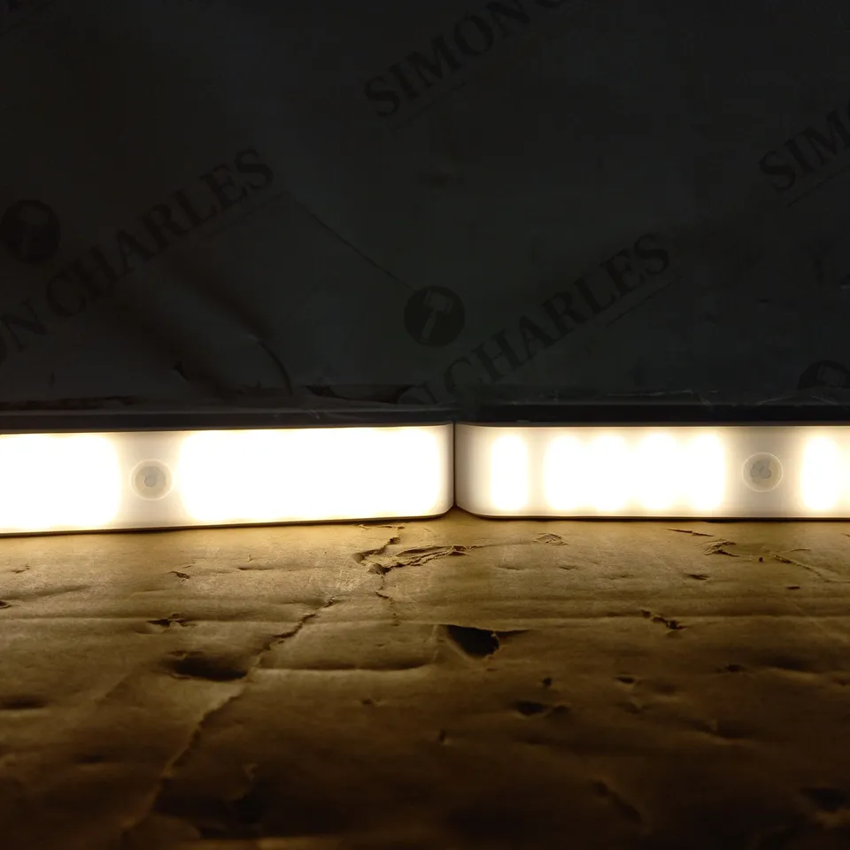 STANBOW MOTION SENSOR UNDER CABINET KITCHEN LIGHTS INDOOR, USB RECHARGEABLE CUPBOARD LIGHT