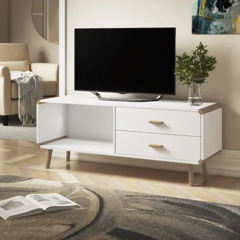 BRAND NEW BOXED CORALINE TV STAND FOR TVS UP TO 50" (1 BOX)