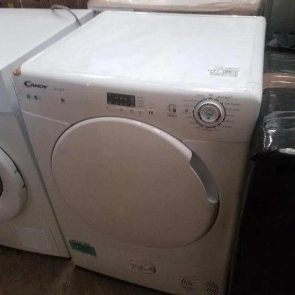 CANDY SMART CSEC9LF-80 9KG CONDENSER TUMBLE DRYER, WITH SMART CONNECTIVITY - WHITE