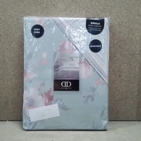 BRAND NEW DREAMS AND DRAPES SINGLE DUVET COVER SET- GREEN