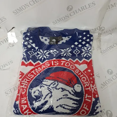 SYNDICATE ORIGINAL CHRISTMAS JUMPER SIZE XXL 