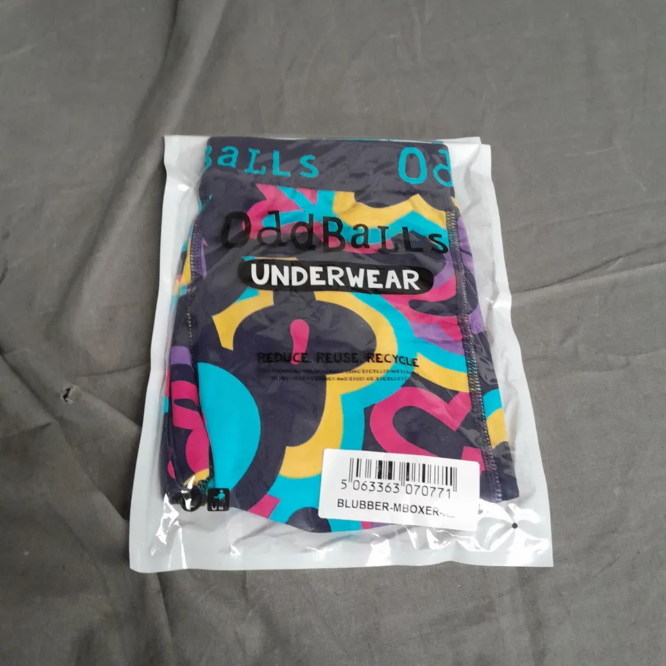 SEALED ODDBALLS UNDERWEAR BLUBBER MENS BOXERS - XL