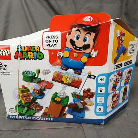 BOXED LEGO SUPER MARION ADVENTURES WITH MARIO - 71360
