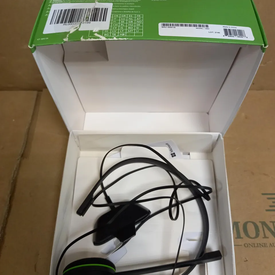 XBOX WIRED CHAT HEADSET	