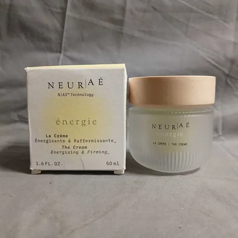 NEURAÉ ÉNERGIE ENERGIZING & FIRMING CREAM – 50 ML, BOXED