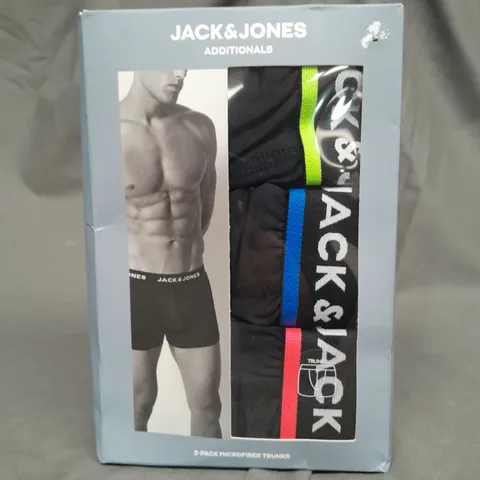 BOXED JACK & JONES BOXERS PACK OF 3 - LARGE