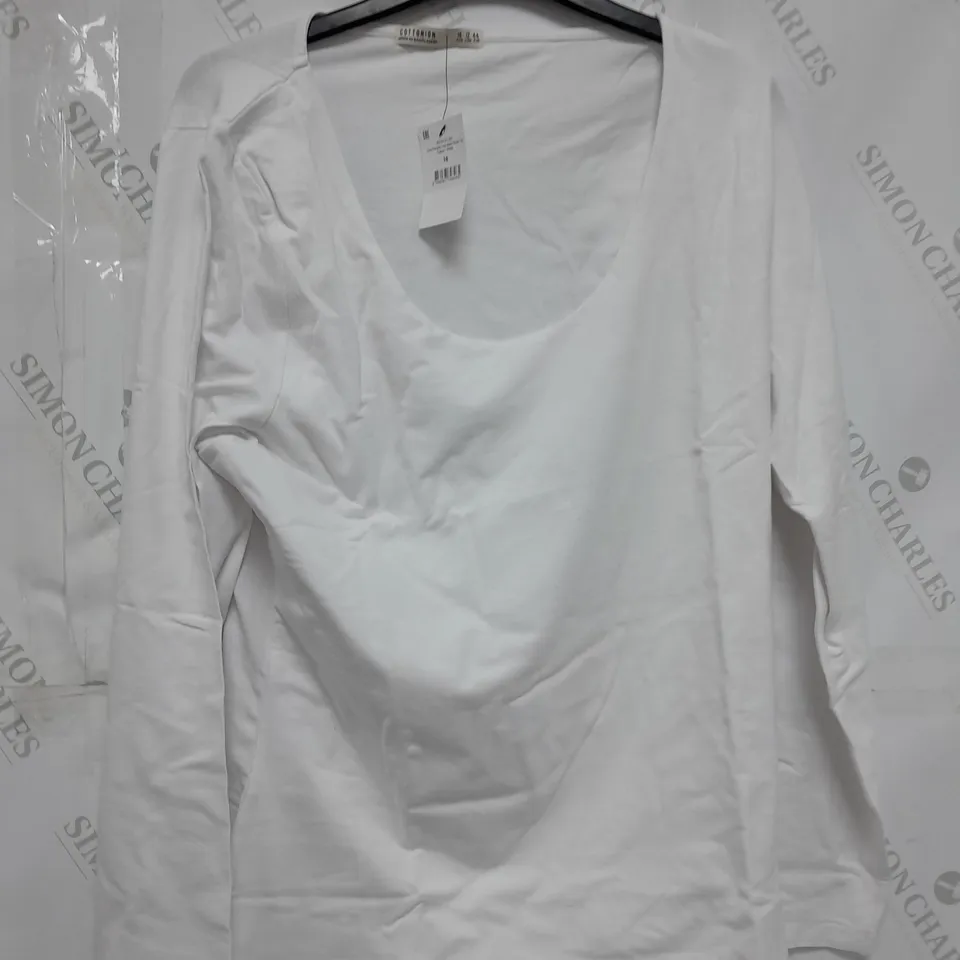 PALLET OF APPROXIMATELY 25 BOXES OF ASSORTED CLOTHING TO INCLUDE LONG SLEEVE SCOOP TOP & ROLL NECK PULLOVER,ETC - COLLECTION ONLY 