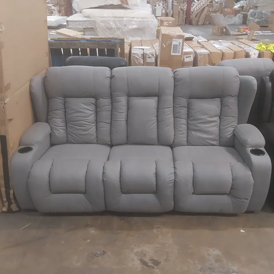 DESIGNER 3 SEATER POWER RECLINER SOFA