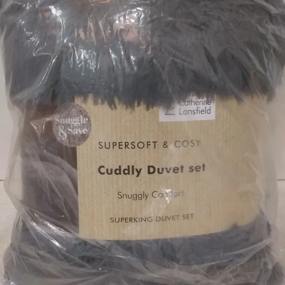 CUDDLY DUVET SUPERKING DUVET SET