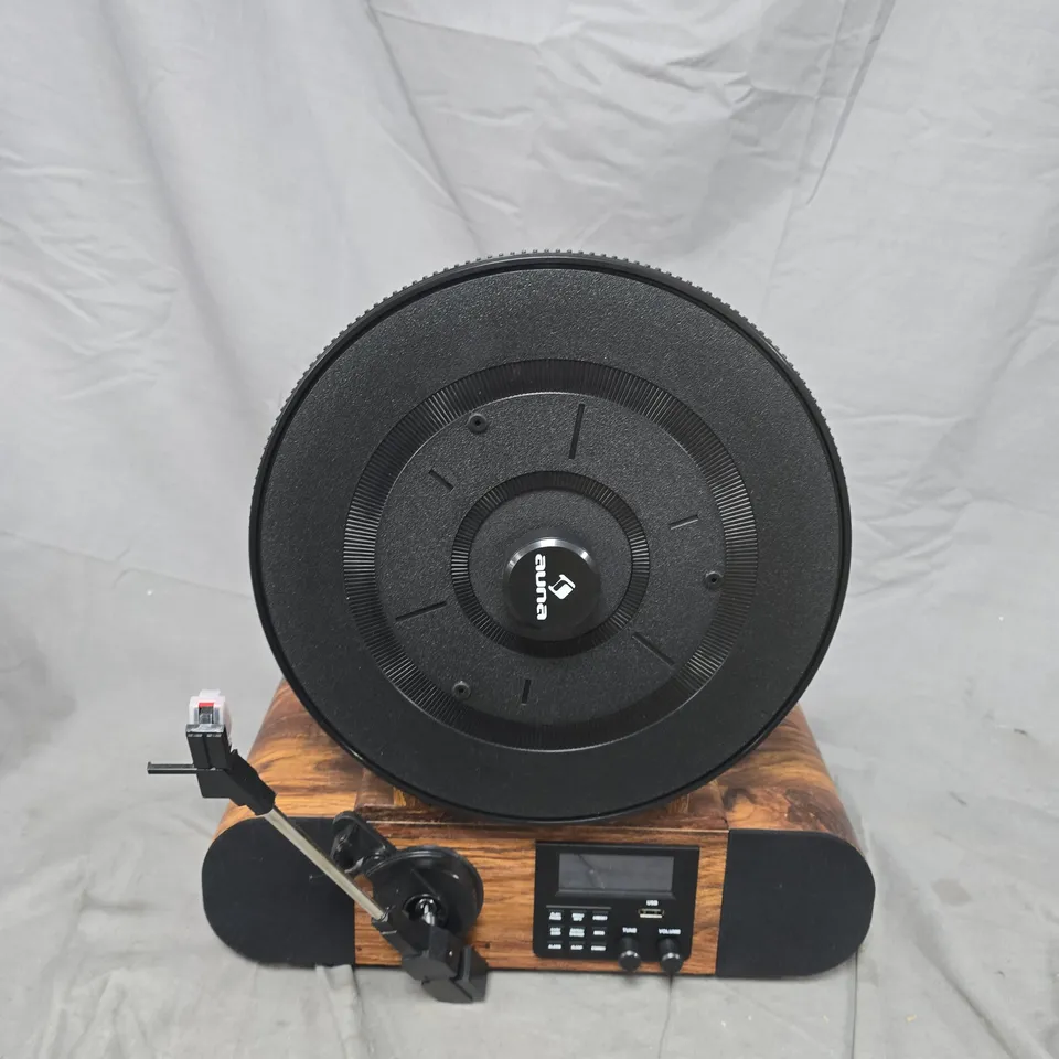 AUNA TURNTABLE WITH INTEGRATED SPEAKERS 