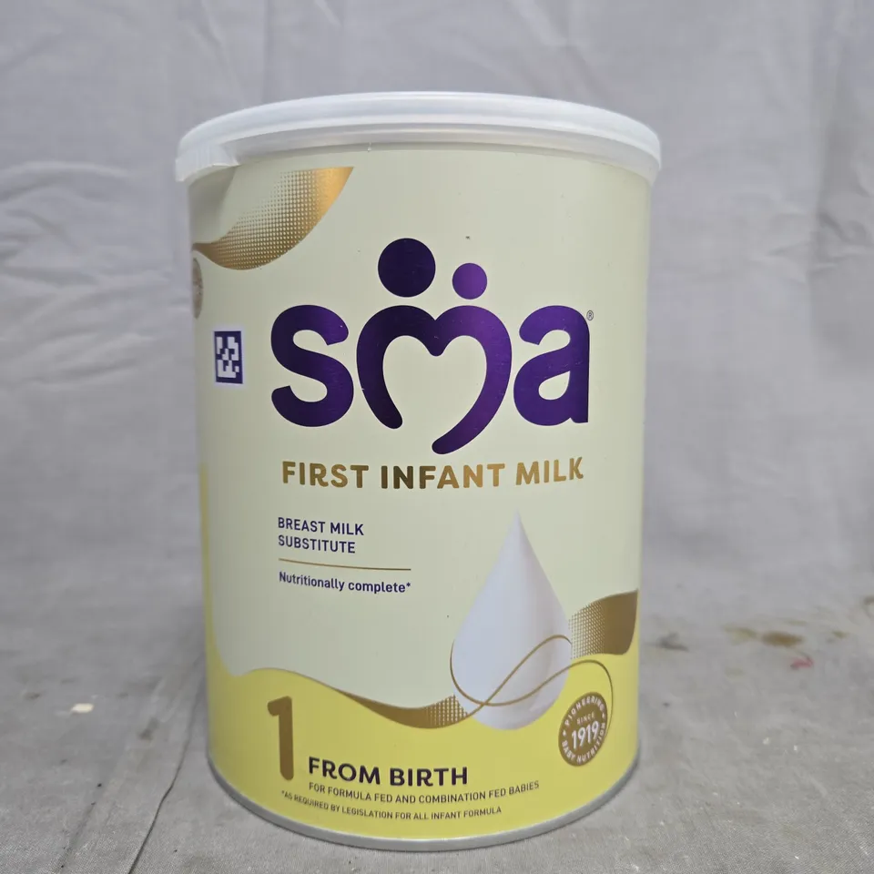 SMA FIRST INFANT MILK FORMULA STAGE 1 – FROM BIRTH 
