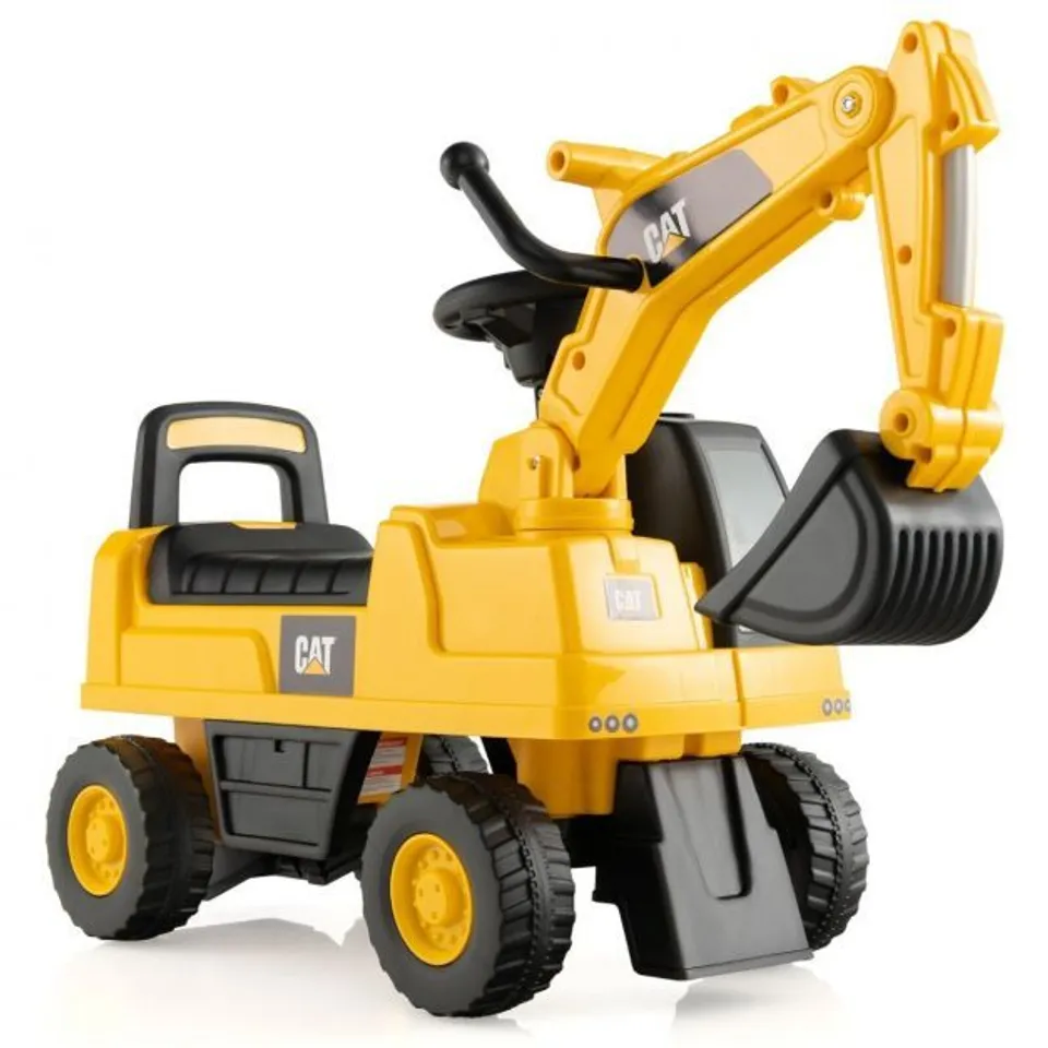 BOXED COSTWAY KID'S RID-ON DIGGER WITH ROTATABLE DIGGING BUCKET