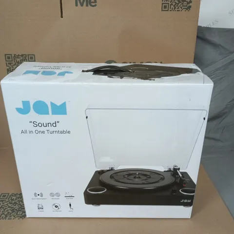 JAM SOUND ALL-IN-ONE TURNTABLE – BOXED