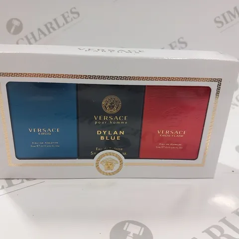 BOXED VERSACE PARFUMS MINIATURES COLLECTION
