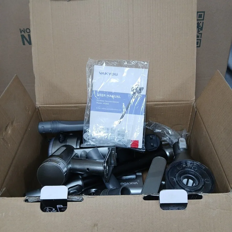 VAKYOU VC002 CORDLESS VACUUM CLEANER BOXED