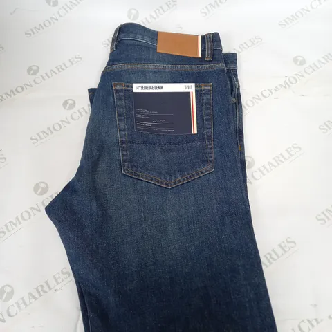 SPOKE SELVEDGE DENIM JEANS SIZE UNSPECIFIED