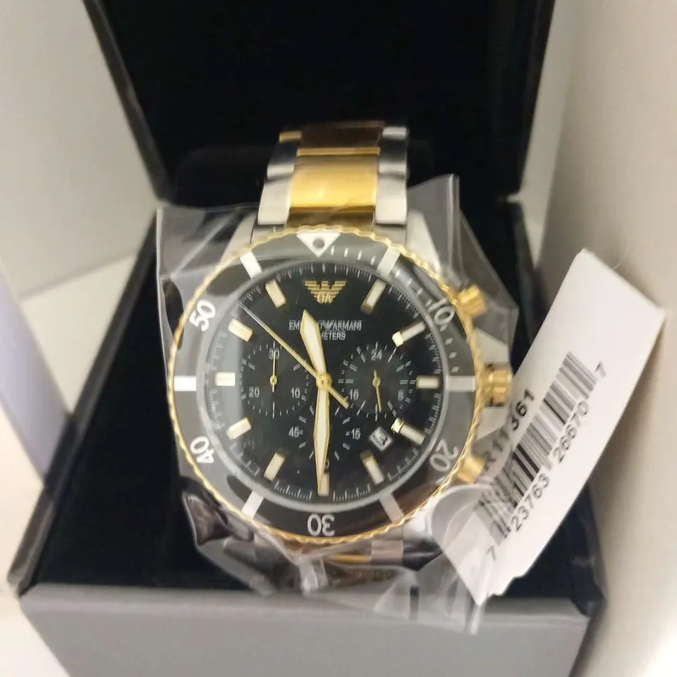 BOXED EMPORIO ARMANI AR11361 WRIST WATCH