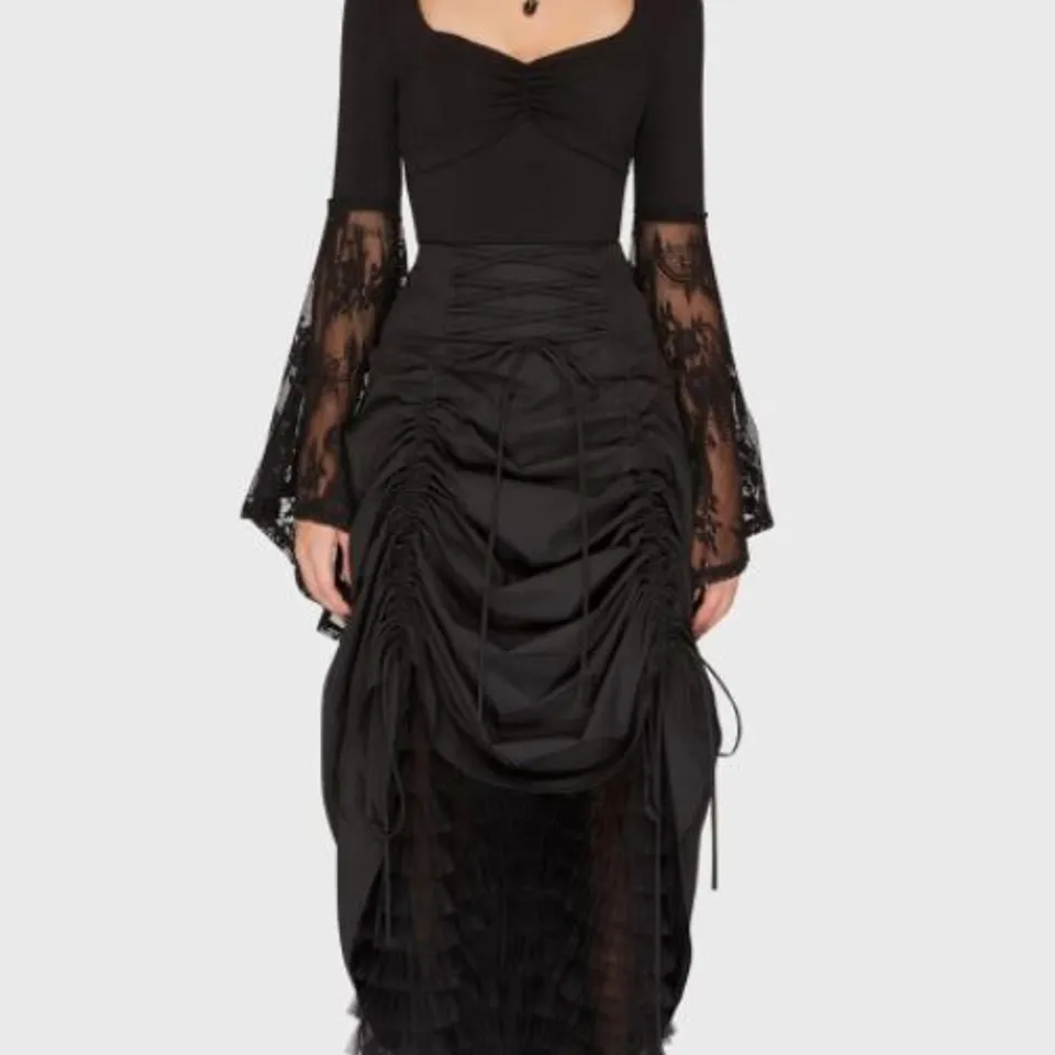 BRAND NEW KILLSTAR ARAMINTA'S LAMENT MIDI SKIRT SIZE XS