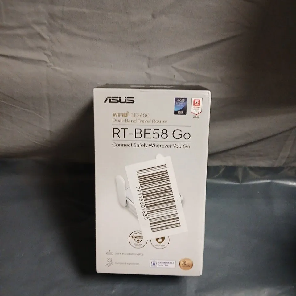 ASUS RT-BE58 GO DUAL-BAND TRAVEL ROUTER