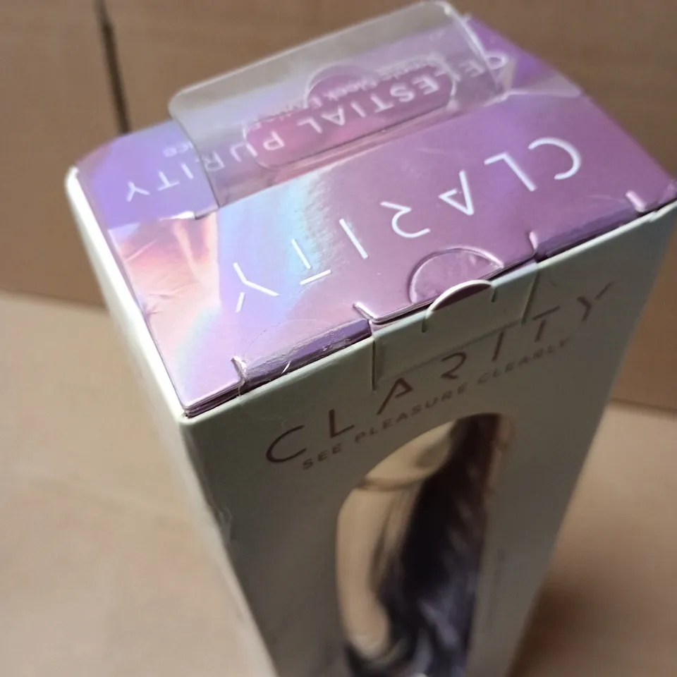 SEALED CLARITY CELESTIAL PURITY SIMPLE 6.6" GLASS DILDO