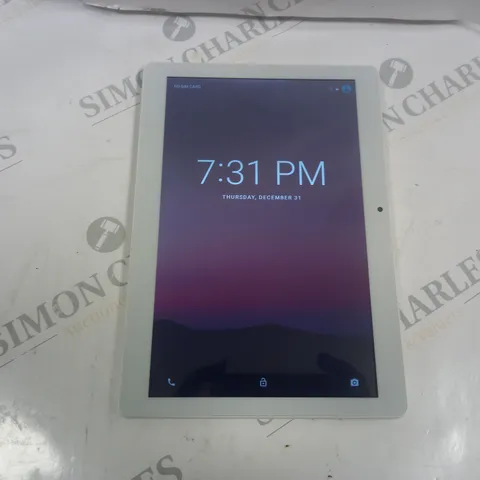 BOXED MEDIATEK KT107 TABLET IN WHITE