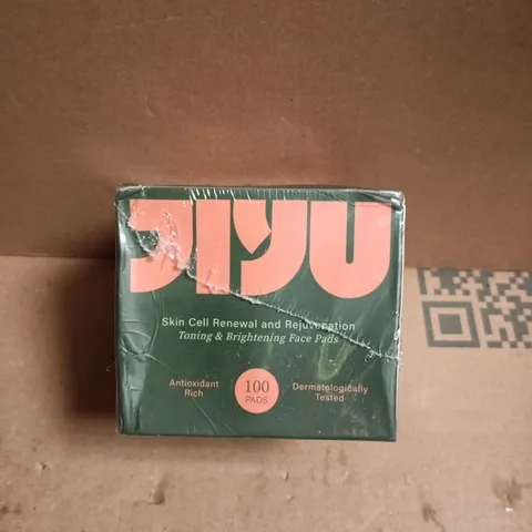 JIYU KOREAN SKINCARE ANTI-AGING, DARK SPOT & WRINKLE MINIMIZING TONER PADS