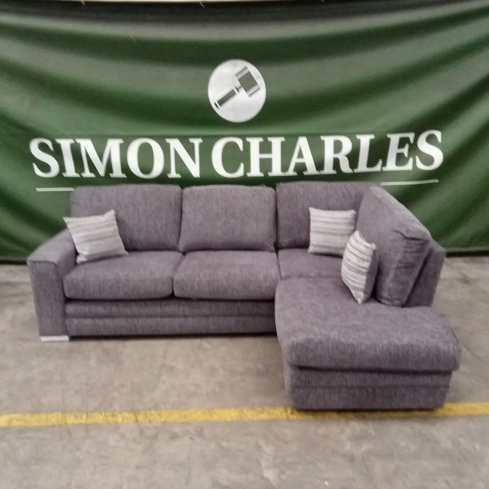 MINC FABRIC RIGHT HAND CORNER CHAISE SOFA RRP £1679