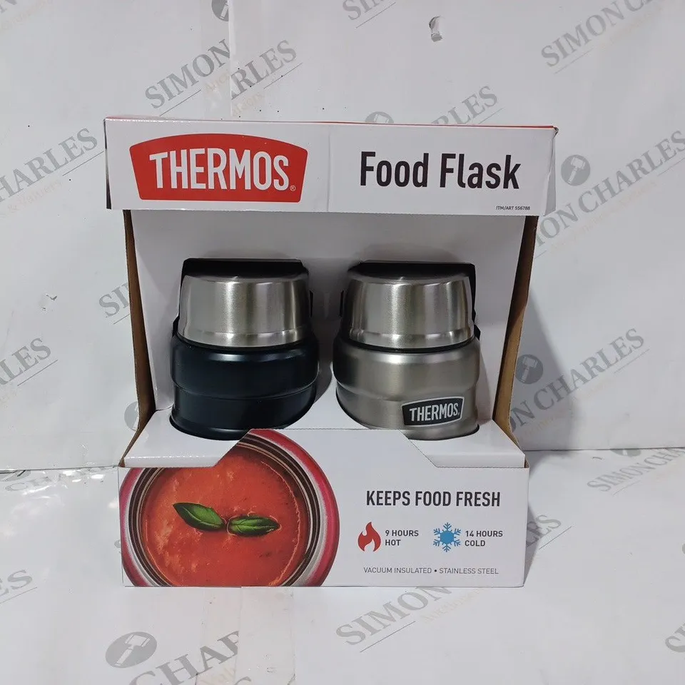 BOXED THERMOS FOOD FLASK