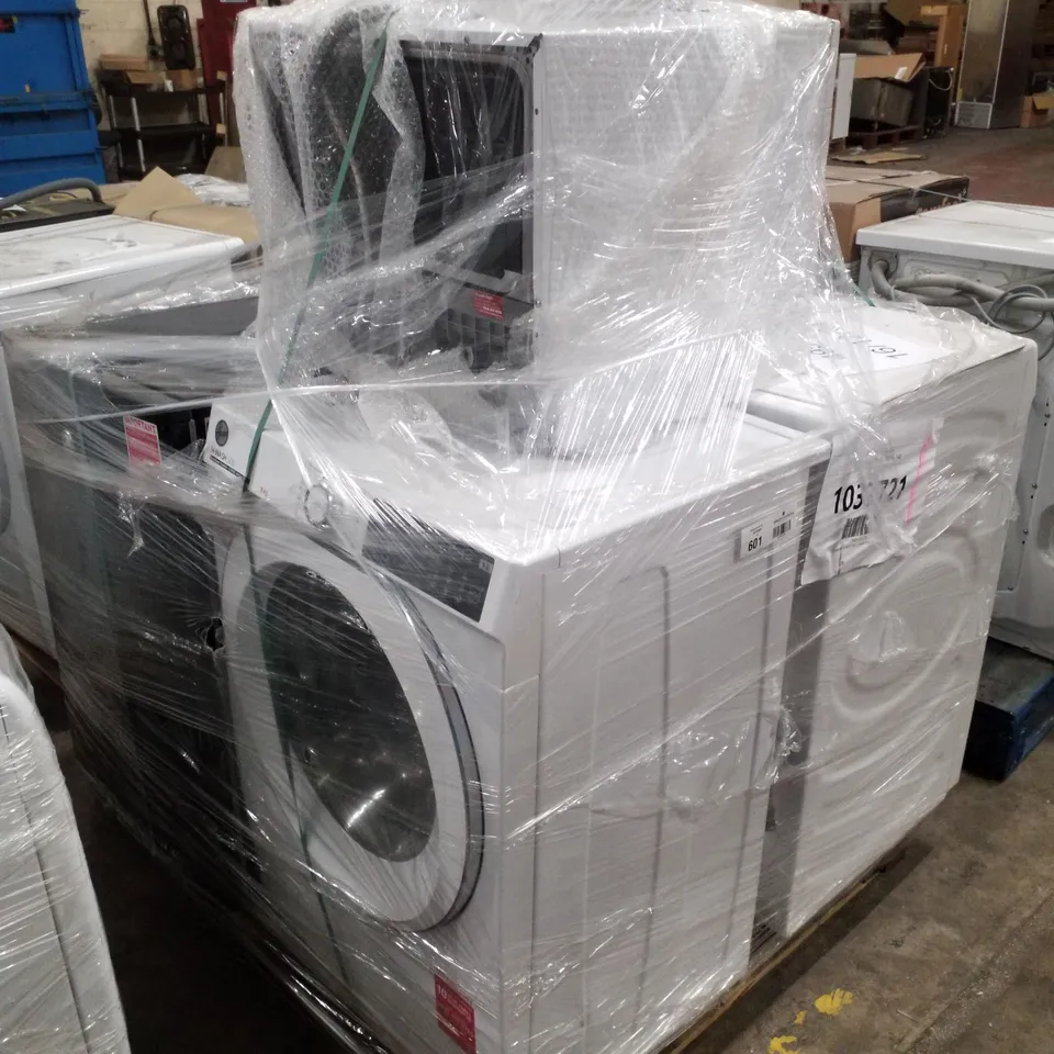 PALLET OF APPROXIMATELY 5 UNPROCESSED RAW RETURN WHITE GOODS TO INCLUDE;