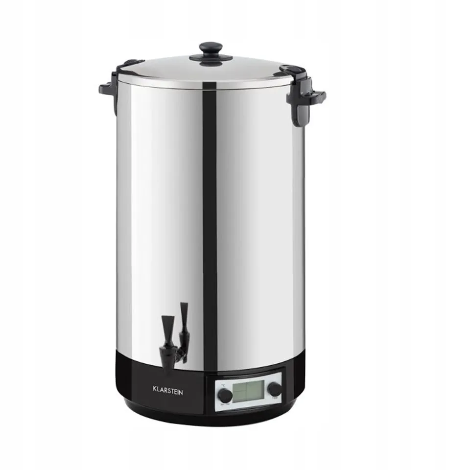 BOXED ELECTRIC PASTEURIZATION POT WITH DOSING FEEDER KLARSTEIN 60L 2500W 