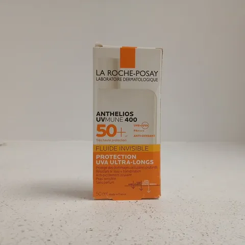 LA ROCHE-POSAY ANTHELIOS UVMUNE 400 FLUID INVISIBLE SPF50+ SUNSCREEN 50ML