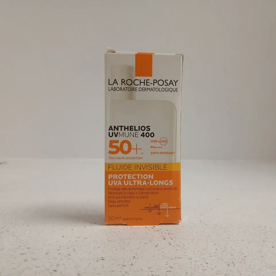 LA ROCHE-POSAY ANTHELIOS UVMUNE 400 FLUID INVISIBLE SPF50+ SUNSCREEN 50ML