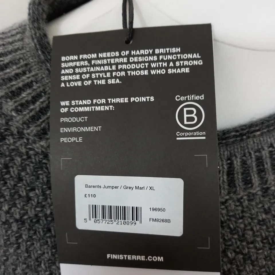 FINISTERRE BARNETS JUMPER SIZE XL