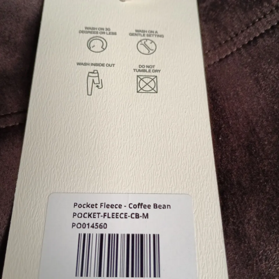ADANOLA POCKET FLEECE – COFFEE BEAN, UK M