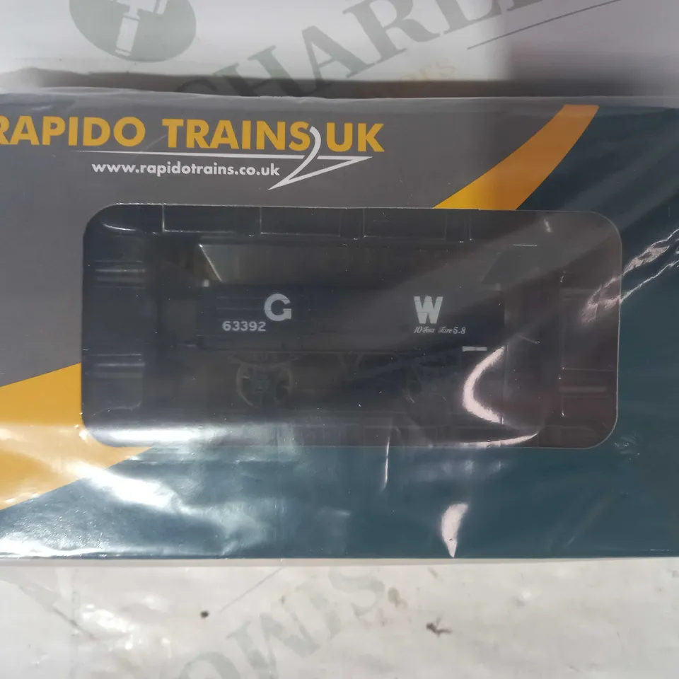RAPIDO TRAINS UK 925005 00 GAUGE GWR 4-PLANK OPEN GREY NO. 63392