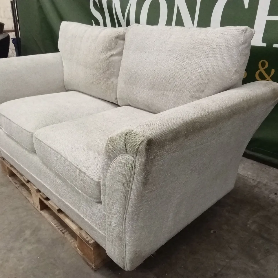 DURY CHUNKY WEAVE 2 SEATER STANDARD BACK SOFA RRP £549