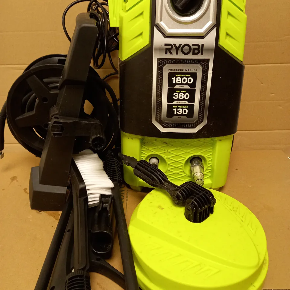 RYOBI PRESSURE WASHER 
