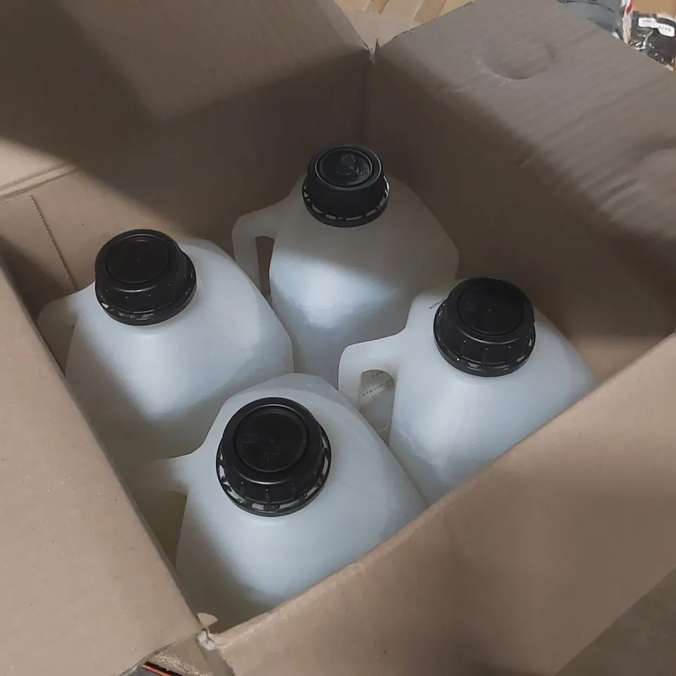 BOX CONTAINING 4x BRAND NEW GENEVA GUILD 3L LIQUID HAND SOAP BOTTLES