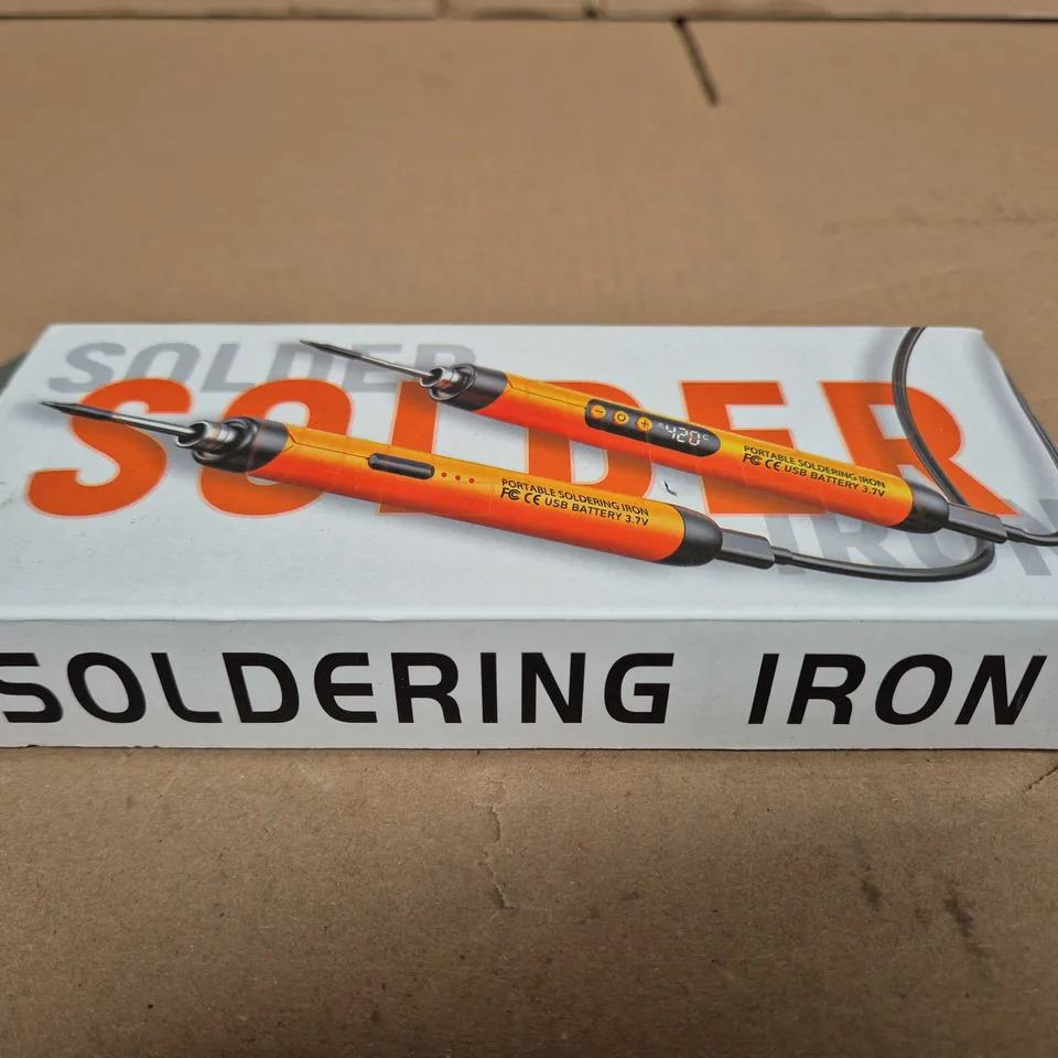SOLDERING IRON KIT – PORTABLE