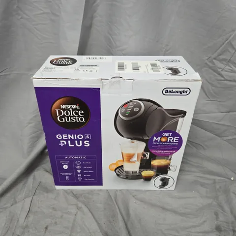 DELONGHI NESCAFΓ DOLCE GUSTO GENIO S PLUS AUTOMATIC COFFEE MACHINE β BOXED
