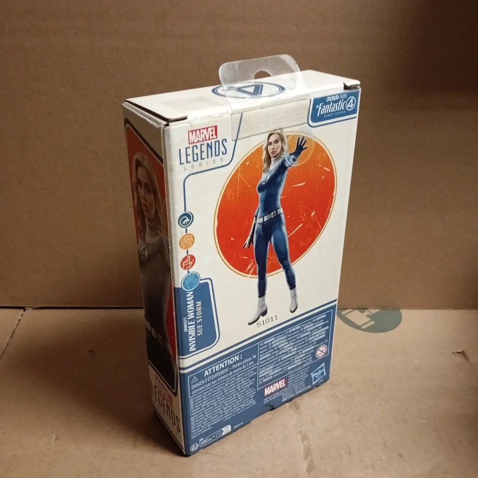 BOXED MARVEL LEGENDS SERIES INVISIBLE WOMAN (SUE STORM) ACTION FIGURE – THE FANTASTIC FOUR