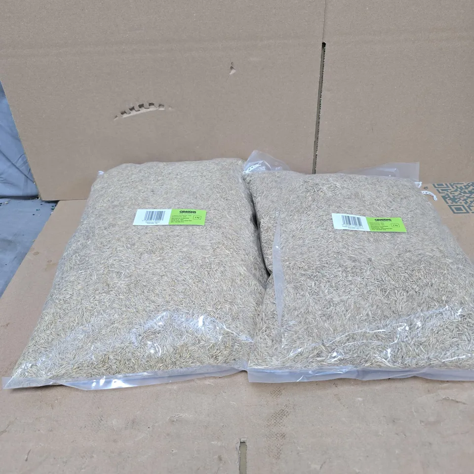 2 X GRASSIAS ITEMS 2KG