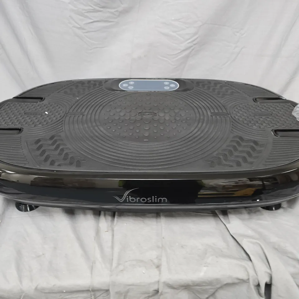 VIBROSLIM VIBRATION PLATE – BLACK EXERCISE PLATFORM