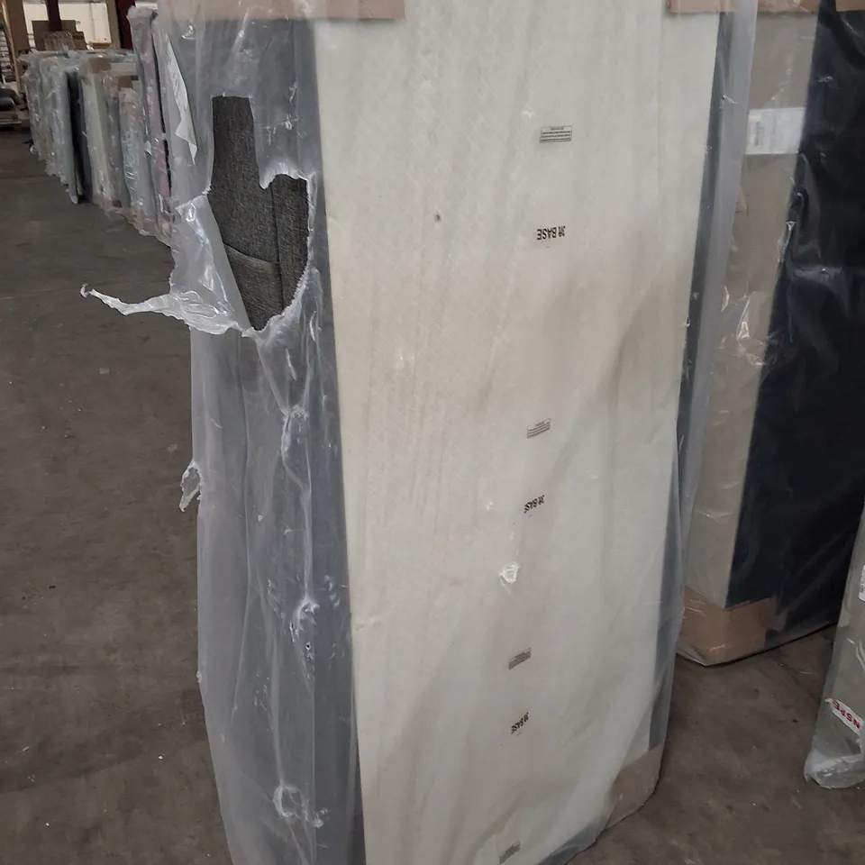 90CM 2 DRAWER GRAPHITE DIVAN BASE
