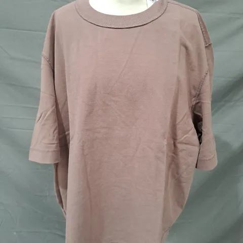 ABERCROMBIE & FITCH T-SHIRT IN BROWN SIZE XL